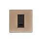 Vintage Range Antique Brass Switches & Sockets, X91 - 1 Gang CAT6 by Heritage Brass By M-Marcus
