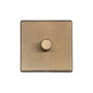 Vintage Range Antique Brass Switches & Sockets, X91 - 1G Multi Location Secondary Dimmer by Heritage Brass By M-Marcus