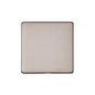 Vintage Range Aged Pewter Switches & Sockets, XAP - Single Blank Plate by Heritage Brass By M-Marcus