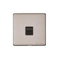 Vintage Range Aged Pewter Switches & Sockets, XAP - 1 Gang Master Line Socket by Heritage Brass By M-Marcus