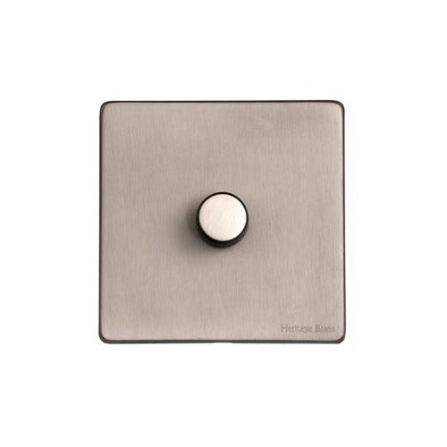 Vintage Range Aged Pewter Switches & Sockets, XAP - 1G Multi Location Secondary Dimmer by Heritage Brass By M-Marcus