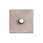 Vintage Range Aged Pewter Switches & Sockets, XAP - 1 Gang TED Dimmer (Compatible with LED Lamps) by Heritage Brass By M-Marcus