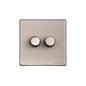 Vintage Range Aged Pewter Switches & Sockets, XAP - 2G Multi Location Primary Dimmer by Heritage Brass By M-Marcus