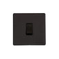 Vintage Range Matt Black Switches & Sockets, XBK - 20A Double Pole Switch by Heritage Brass By M-Marcus