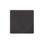 Vintage Range Matt Black Switches & Sockets, XBK - Single Blank Plate by Heritage Brass By M-Marcus