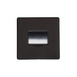 Vintage Range Matt Black Switches & Sockets, XBK - 6A Triple Pole Fan Isolator Switch by Heritage Brass By M-Marcus