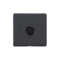 Vintage Range Matt Black Switches & Sockets, XBK - 1 Gang Intermediate Toggle Switch by Heritage Brass By M-Marcus