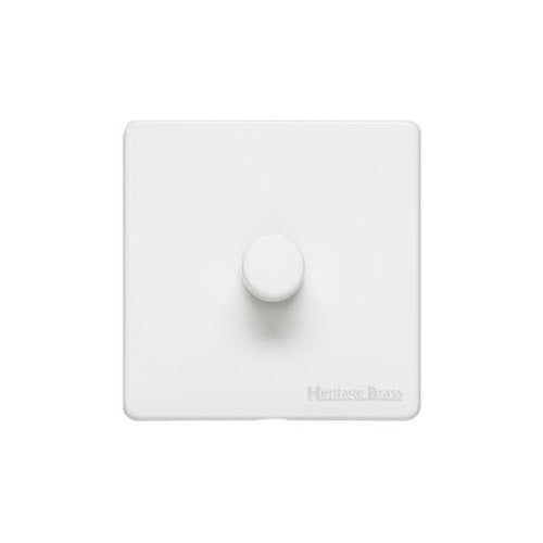 Vintage Range Gloss White Switches & Sockets, XGL - 1G Multi Location Secondary Dimmer by Heritage Brass By M-Marcus