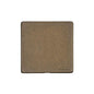 Vintage Range Rustic Brass Switches & Sockets, XRB - Single Blank Plate by Heritage Brass By M-Marcus