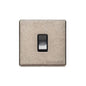 Vintage Range Rustic Nickel Switches & Sockets, XRN - 20A Double Pole Switch by Heritage Brass By M-Marcus