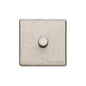Vintage Range Rustic Nickel Switches & Sockets, XRN - 1 Gang Dimmer 400 watts (Compatible with halogen/ incandescent bulbs) by Heritage Brass By M-Marcus