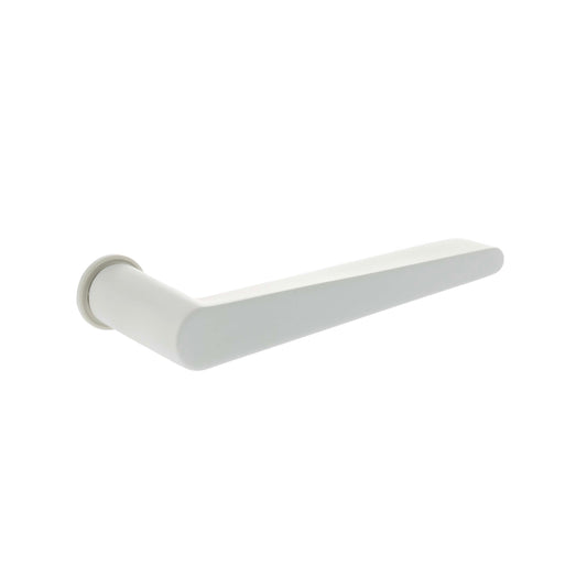Tupai Exclusivo 5S Line Torrao Lever Door Handle on Concealed Round Rose - White - Default