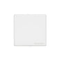 Vintage Range Matt White Switches & Sockets, XWH - Single Blank Plate by Heritage Brass By M-Marcus