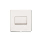 Vintage Range Matt White Switches & Sockets, XWH - 6A Triple Pole Fan Isolator Switch by Heritage Brass By M-Marcus