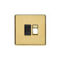 Studio Range Polished Brass Switches & Sockets, Y01 - Switched Spur (13 Amp) by Heritage Brass By M-Marcus