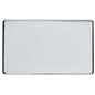 Studio Range Polished Chrome Switches & Sockets, Y02 - Double Blank Plate by Heritage Brass By M-Marcus
