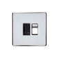 Studio Range Polished Chrome Switches & Sockets, Y02 - Switched Spur (13 Amp) by Heritage Brass By M-Marcus