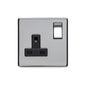 Studio Range Polished Chrome Switches & Sockets, Y02 - Single Socket (13 Amp) by Heritage Brass By M-Marcus