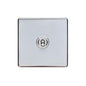 Studio Range Polished Chrome Switches & Sockets, Y02 - 1 Gang Intermediate Toggle Switch by Heritage Brass By M-Marcus