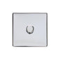 Studio Range Polished Chrome Switches & Sockets, Y02 - 1G Multi Location Secondary Dimmer by Heritage Brass By M-Marcus