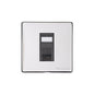 Studio Range Polished Chrome Switches & Sockets, Y02 - 1 Gang CAT6 by Heritage Brass By M-Marcus
