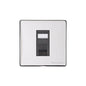 Studio Range Polished Chrome Switches & Sockets, Y02 - 1 Gang RJ45 by Heritage Brass By M-Marcus