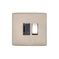 Studio Range Satin Nickel Switches & Sockets, Y05 - Switched Spur (13 Amp) by Heritage Brass By M-Marcus