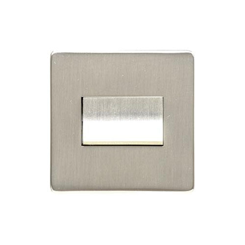 Studio Range Satin Nickel Switches & Sockets, Y05 - 6A Triple Pole Fan Isolator Switch by Heritage Brass By M-Marcus
