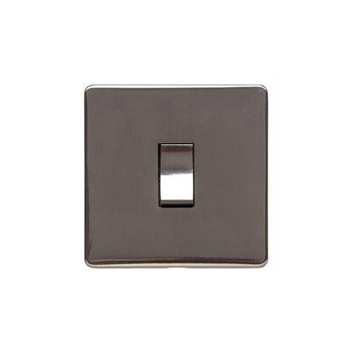 Studio Range Polished Bronze Switches & Sockets, Y07 - 1 Gang Intermediate Rocker Switch by Heritage Brass By M-Marcus