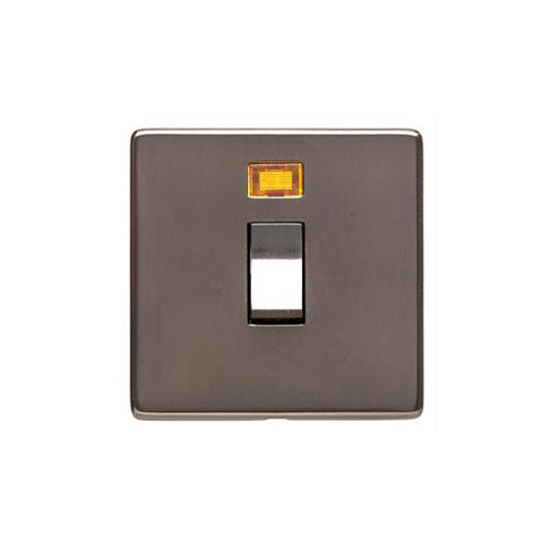 Studio Range Polished Bronze Switches & Sockets, Y07 - 20A Double Pole Switch with Neon by Heritage Brass By M-Marcus