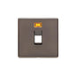 Studio Range Polished Bronze Switches & Sockets, Y07 - 20A Double Pole Switch with Neon by Heritage Brass By M-Marcus