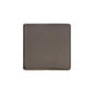 Studio Range Polished Bronze Switches & Sockets, Y07 - Single Blank Plate by Heritage Brass By M-Marcus