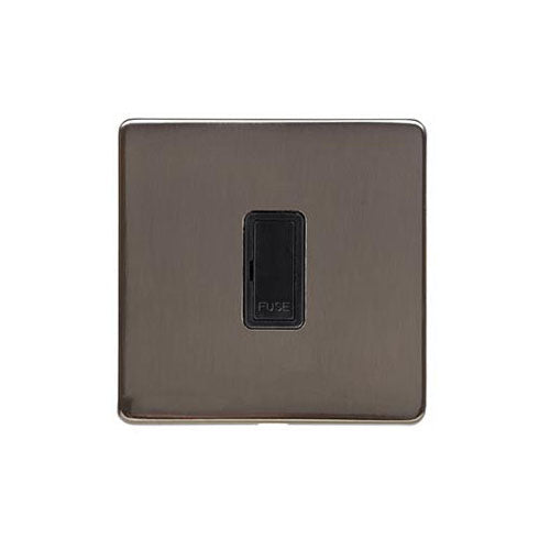 Studio Range Polished Bronze Switches & Sockets, Y07 - Unswitched Spur (13 Amp) by Heritage Brass By M-Marcus