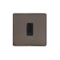 Studio Range Polished Bronze Switches & Sockets, Y07 - Unswitched Spur (13 Amp) by Heritage Brass By M-Marcus