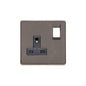 Studio Range Polished Bronze Switches & Sockets, Y07 - Single Socket (13 Amp) by Heritage Brass By M-Marcus