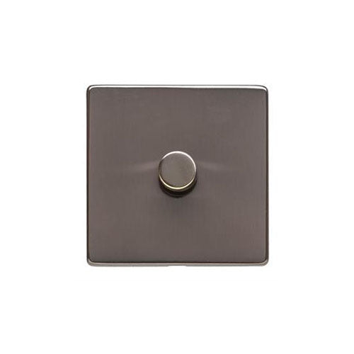 Studio Range Polished Bronze Switches & Sockets, Y07 - 1 Gang Dimmer 250 watts (Compatible with halogen/ incandescent bulbs) by Heritage Brass By M-Marcus