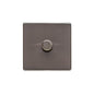Studio Range Polished Bronze Switches & Sockets, Y07 - 1 Gang Dimmer 250 watts (Compatible with halogen/ incandescent bulbs) by Heritage Brass By M-Marcus