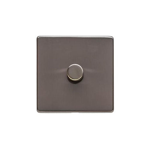 Studio Range Polished Bronze Switches & Sockets, Y07 - 1 Gang Dimmer 400 watts (Compatible with halogen/ incandescent bulbs) by Heritage Brass By M-Marcus