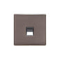 Studio Range Polished Bronze Switches & Sockets, Y07 - 1 Gang Secondary Line Socket by Heritage Brass By M-Marcus
