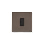 Studio Range Matt Bronze Switches & Sockets, Y09 - Unswitched Spur (13 Amp) by Heritage Brass By M-Marcus
