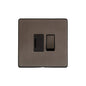 Studio Range Matt Bronze Switches & Sockets, Y09 - Switched Spur (13 Amp) by Heritage Brass By M-Marcus