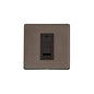Studio Range Matt Bronze Switches & Sockets, Y09 - 1 Gang CAT6 by Heritage Brass By M-Marcus