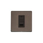 Studio Range Matt Bronze Switches & Sockets, Y09 - 1 Gang RJ11 by Heritage Brass By M-Marcus