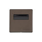 Studio Range Matt Bronze Switches & Sockets, Y09 - Key Card Switch by Heritage Brass By M-Marcus