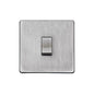 Studio Range Satin Chrome Switches & Sockets, Y33 - 20A Double Pole Switch by Heritage Brass By M-Marcus