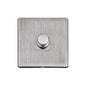 Studio Range Satin Chrome Switches & Sockets, Y33 - 1 Gang Dimmer 400 watts (Compatible with halogen/ incandescent bulbs) by Heritage Brass By M-Marcus