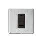 Studio Range Satin Chrome Switches & Sockets, Y33 - 1 Gang RJ11 by Heritage Brass By M-Marcus