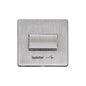Studio Range Satin Chrome Switches & Sockets, Y33 - 6A Triple Pole Fan Isolator Switch by Heritage Brass By M-Marcus