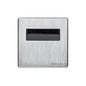Studio Range Satin Chrome Switches & Sockets, Y33 - Key Card Switch by Heritage Brass By M-Marcus