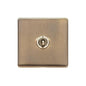 Studio Range Antique Brass Switches & Sockets, Y91 - 1 Gang Intermediate Toggle Switch by Heritage Brass By M-Marcus